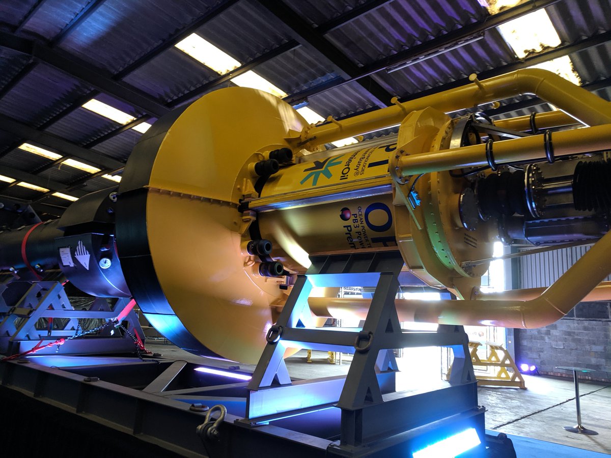 OceanPowerTech's tweet photo. @OceanPowerTech is hosting a Tech-Day event in Scotland prior to next week's #PowerBuoy®deployment for @PremierOilplc! Guests will see our #innovative #technology &amp; how it is changing the way we monitor our oceans! Thanks to our partners @theogtc &amp; Acteon! https://t.co/jxfIBzMGvL