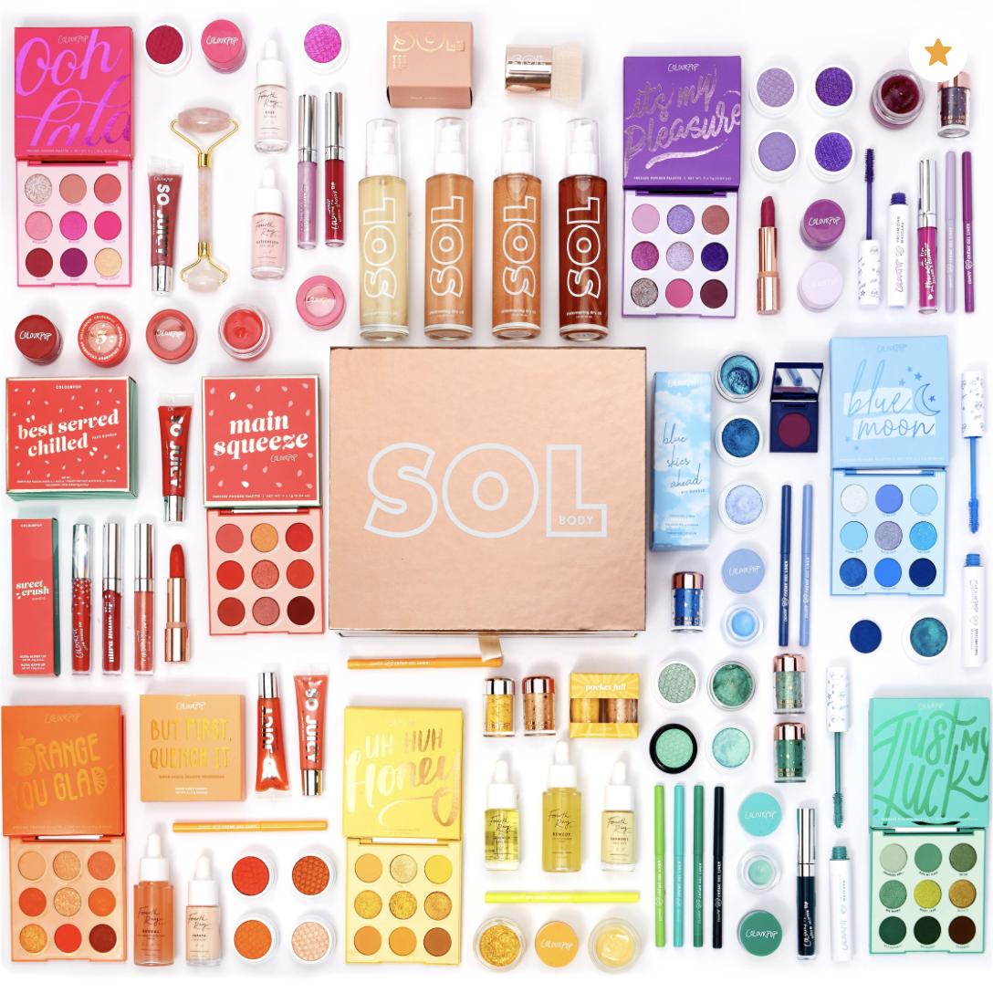 ColourPopCo's tweet image. 💜A Family Affair #GIVEAWAY 💜
 
Have you heard of our new sister brand @SolBodyCo?  We are giving away a $250 ColourPop shopping spree + a Sol PR box with that new new + all Fourth Ray Face Milks! 
 
To Enter: 
💜Like &amp;amp; RT
💜Follow @ColourPopCo, @FourthRayBeauty &amp;amp; @SolBodyCo
