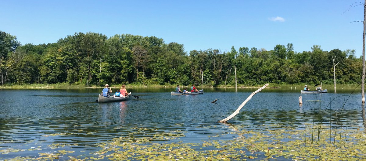 #LutherHall spent last Monday, in Minnesota, exploring Glendalough State Park by canoe. ☀️🛶 One of the many ways Luther Hall staff and kids have been making the most of our summer break. 
<a href="/exploreminn/">Explore Minnesota</a> <a href="/mnstateparks/">Minnesota State Parks and Trails</a> <a href="/LSSND/">?</a>