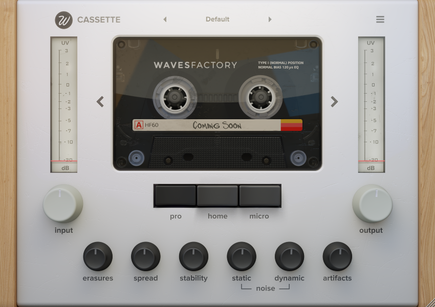 😍 Coming soon... our new plugin Cassette. We want to make sure it is up to our usual high standard, so it's going to take a little longer. BUT! When we release it we're going to make sure you can buy it at a killer price, plus we have a free plugin for those buying it too.