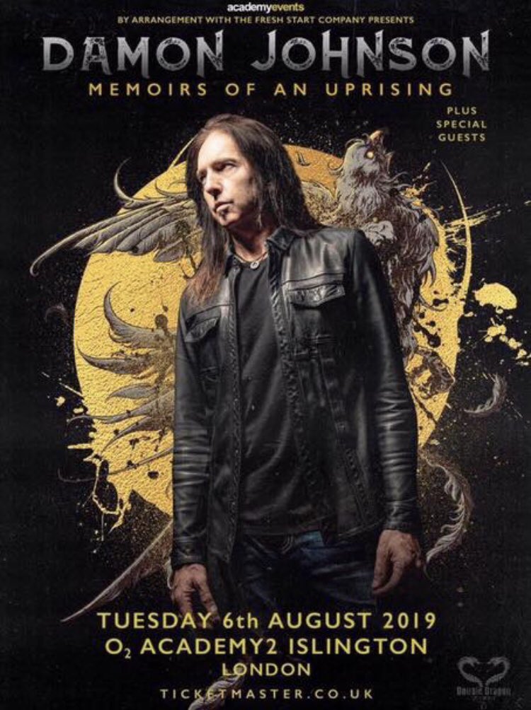 LONDON - our very own Jack Taylor is playing drums for @DamonJOfficial next Tues at o2 academy Islington. Get chaw tix now LONDON! ticketmaster.co.uk/event/1F00567B…