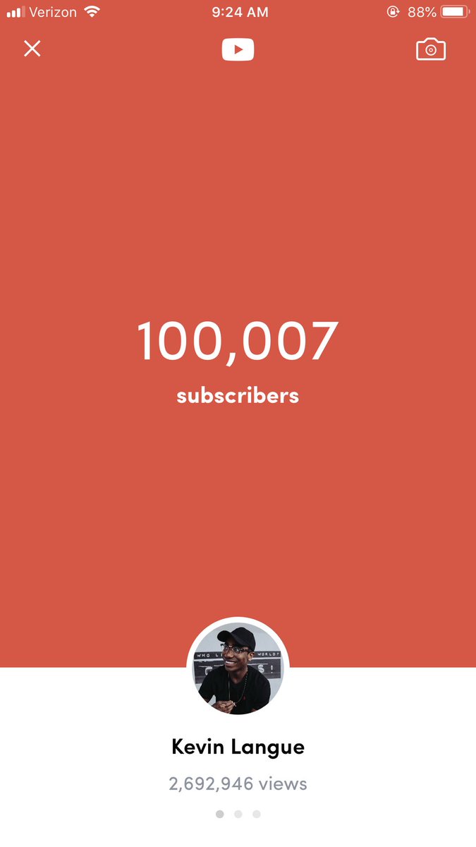 KevinLangue's tweet photo. I kept reading all your tweets and it felt like we were all sitting there ANXIOUS AF waiting for this to happen together lmao melts my heart to think I get to share this moment with all of you, my first 100,000 children haha you mean everything to me, thank you 🖤 https://t.co/CrBXQbcH9h