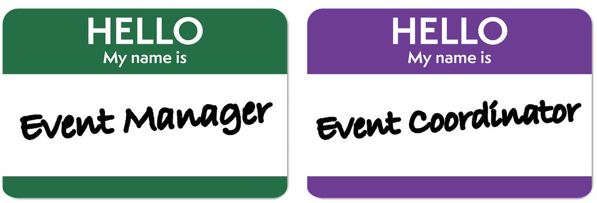 Event Manager Vs. Event Coordinator - What’s in a Name? jenniferjamesevents.com/event-manager-… #EventCoordinators #EventManagement #EventProduction #Eventprofs