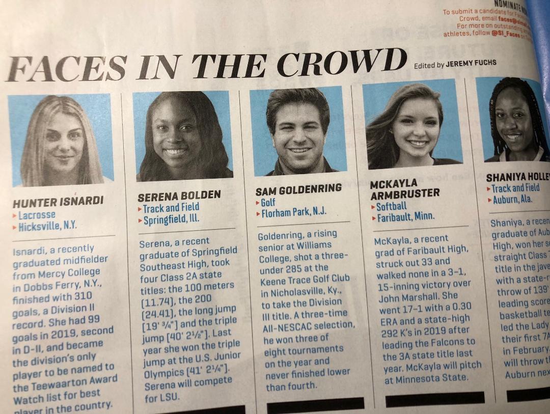 Congrats to <a href="/MinnStSoftball/">MSU Softball</a> incoming freshman pitcher McKayla Armbruster! Made <a href="/SInow/">Sports Illustrated</a> Faces in the Crowd appearance last week.  #MavFam #MavNation #MinnesotaState