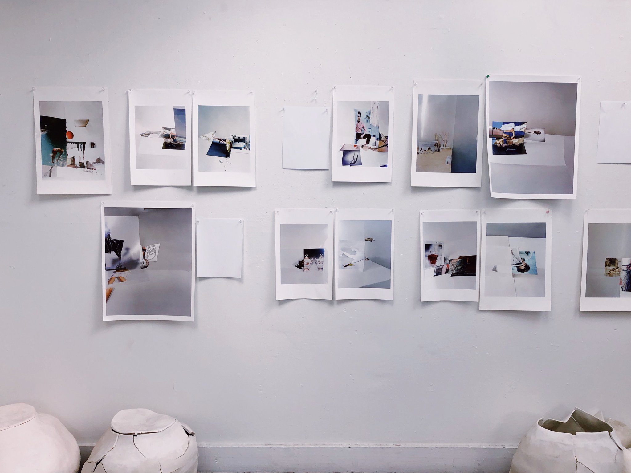 Seasons Sparkling Laura Letinsky S Studio Is The Stuff Of Dreams We Captured Laura Laying Out Works From Her Series To Want For Nothing And Talking About Photography Ceramics And Teaching