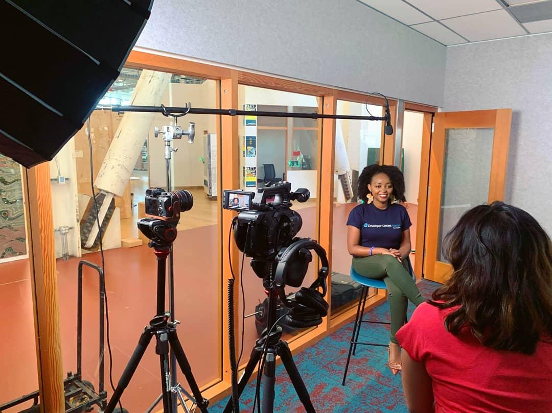 ItsMsCarol's tweet image. The night before this interview, I kept pacing in my room, thinking about what to say. I was so nervous but it wasn&apos;t so bad after all 😅. Can&apos;t wait to see the final product! #developercircles