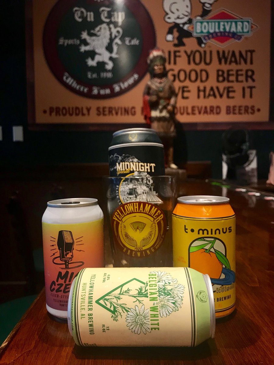 YellowhammerRep's tweet image. So THIS is happening at Fultondale On Tap tonight.  YH Pint specials, logo glasses AND volleypong.  Beer Games should be an Olympic event.  #taptakeover #beerme #indiebeer #workhardplayhard #craftnotcrap #drinklocal @ontapsportscafefultondale ⁦@YellowhammerAle⁩