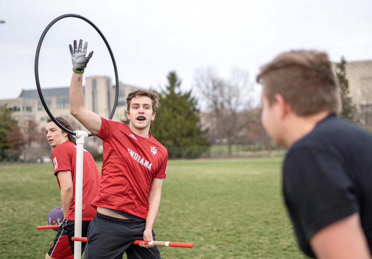 QuidditchClubIU's tweet photo. @IUBloomington There’s only one way to celebrate! SCRIMMAGE! https://t.co/stOa4tePqL