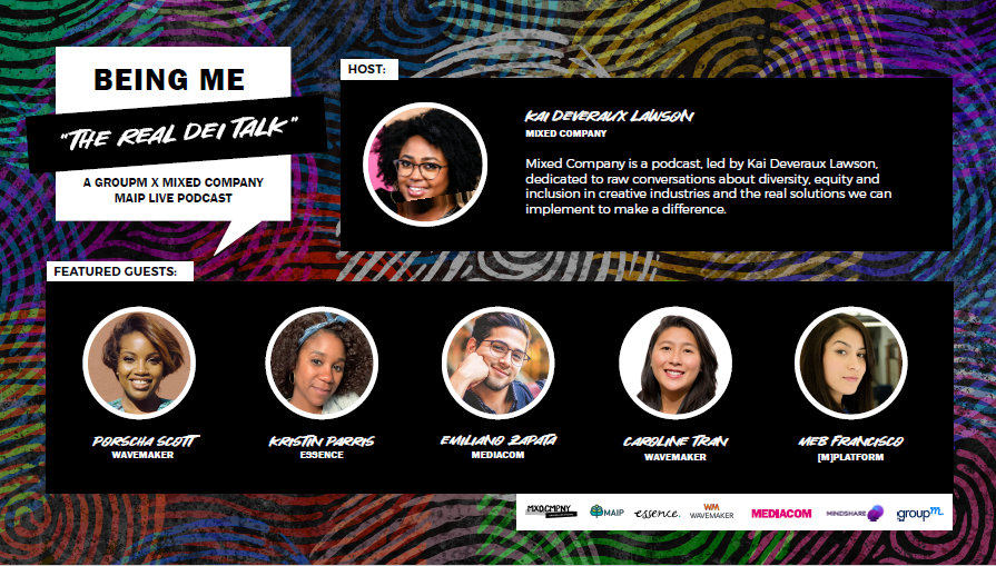 WavemakerUS's tweet photo. 🚨#WavemakerOnWatch🚨@GroupMWorldwide #Futuremakers Porscha Scott &amp; Caroline Tran chat candidly with @AskMixedCompany &amp; the 2019 @MAIP class on diversity &amp; why it's often a hard to have convo at work. Want to hear what they had to say? Take a listen here: https://t.co/RauJbhKsGp https://t.co/LTt3xx2qoP