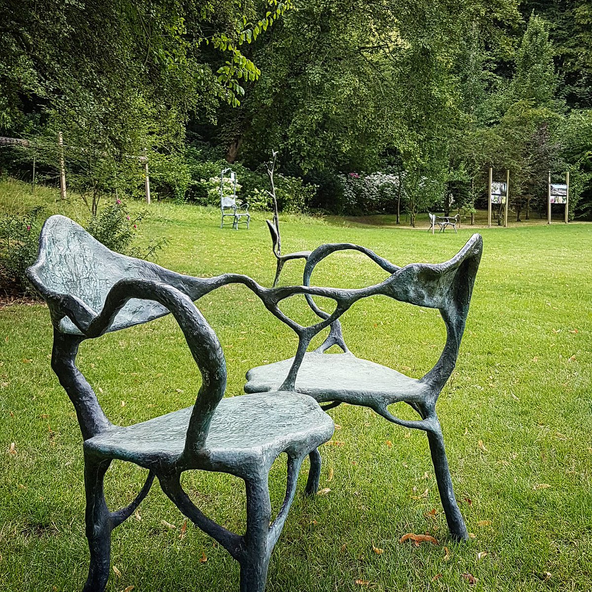 Expo de Xavier Dumont aux jardins de Valloires tout l'été !