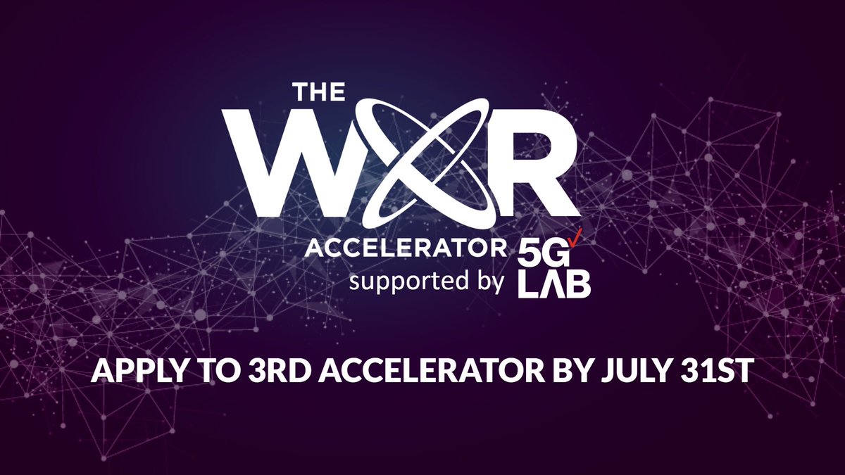 1 DAY LEFT 😱

Last day to apply to the ⁦<a href="/WXRfund/">WXR Fund</a>⁩ accelerator program is tomorrow July 31st!

Calling all female founders and companies with gender diverse leadership in #AI #AR and #VR 👀

👉 bit.ly/WXR-Apply-3rd-…
