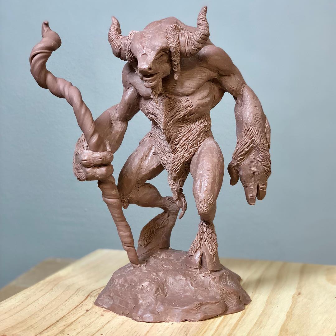 Monster Clay - Monster Clay Sculpt of the Day 12/08/20