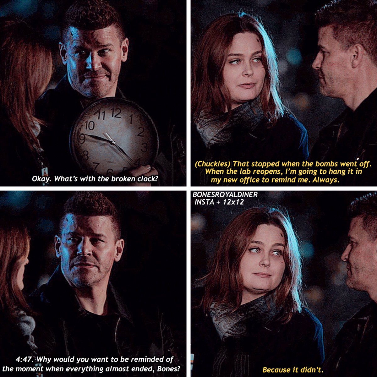 Oh Bones On Twitter 12 12 The Final Chapter The End In The End 4 47 Scene Request Davidboreanaz Emilydeschanel Seeleybooth Temperancebrennan Boothandbrennan Bonesandbooth Bones Bonestvshow Bonesonfox Bonesedit