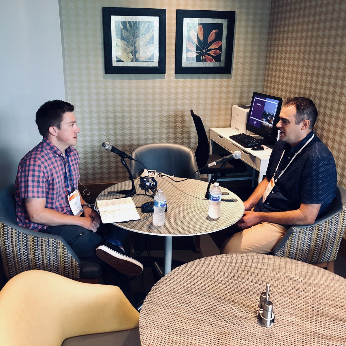 Echo Delta (@echodeltahq) on Twitter photo Excited to be interviewing <a href="/buzzilinear/">Jason Buzzell</a> from <a href="/u_nebraska/">University of Nebraska System</a> while at #eduweb19 for the Higher Ed Marketing Lab podcast. Check out the series at higheredmarketinglab.com Excited to be interviewing <a href="/buzzilinear/">Jason Buzzell</a> from <a href="/u_nebraska/">University of Nebraska System</a> while at #eduweb19 for the Higher Ed Marketing Lab podcast. Check out the series at higheredmarketinglab.com