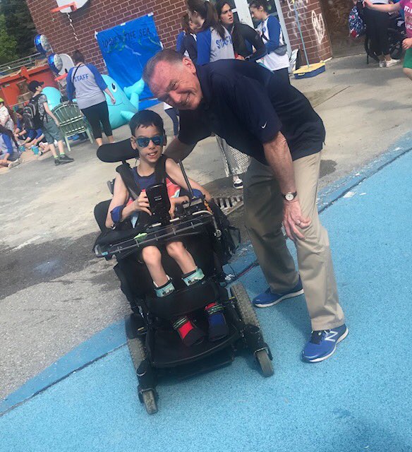 ProsaicPKent's tweet photo. Inspiring visit, as always, to T-Hill’s @KaylasChildrenCentre on “Under the Sea” theme day. A worthy not-for-profit recipient of Canada Summer Jobs funding. #Camp18 #Recreation #Therapy https://t.co/AlMZ6SPlSC