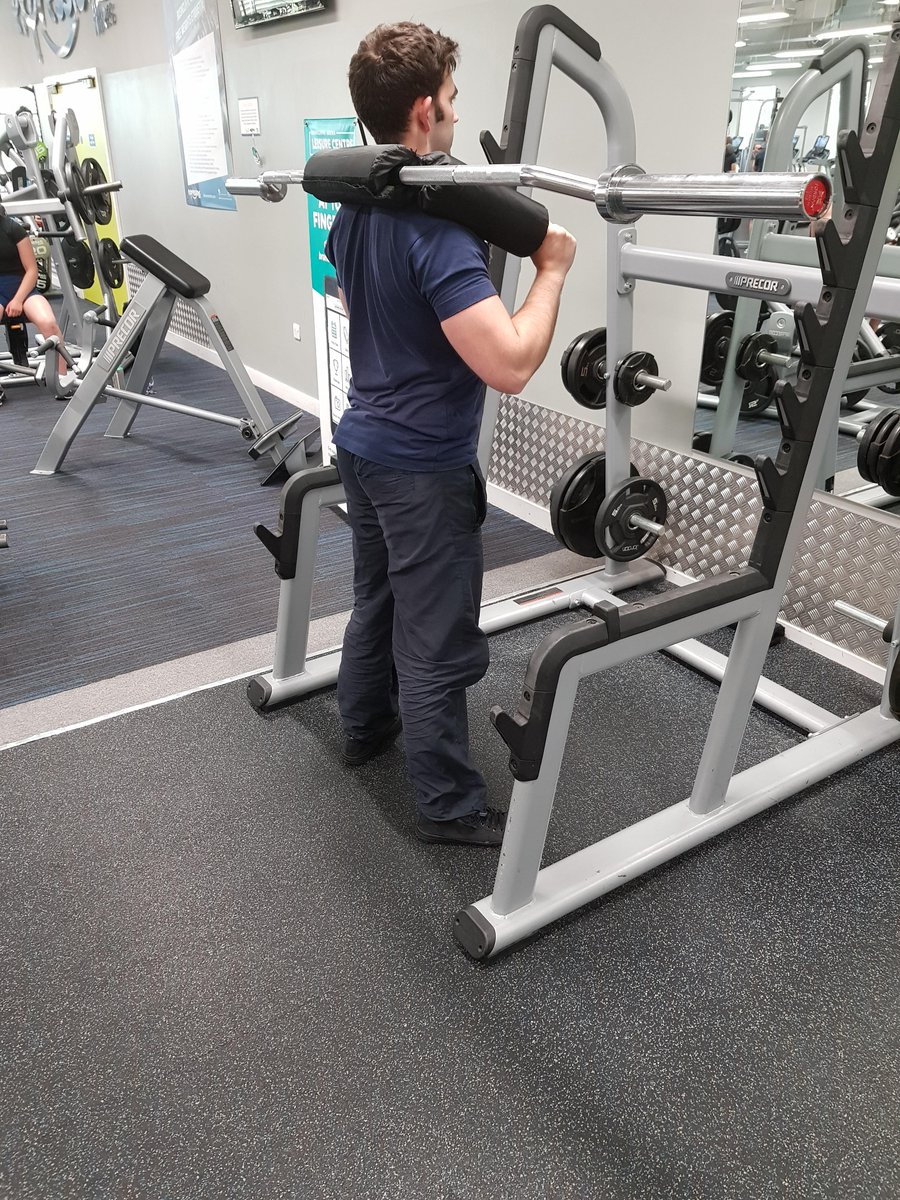 RushcliffeArena's tweet image. Here is Kasey and Ryan from our fitness team demonstrating our new squat bar 🙌

If you would like any further information on the squat bar please speak with our fitness team. 

#MyLocal #LeisureCentre #SquatBar