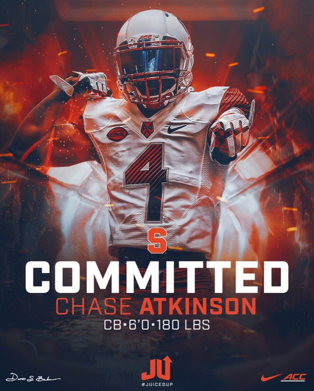 COMMITTED!!!!🍊🍊🍊<a href="/CuseFootball/">Syracuse Football</a> @CoachBabersCuse