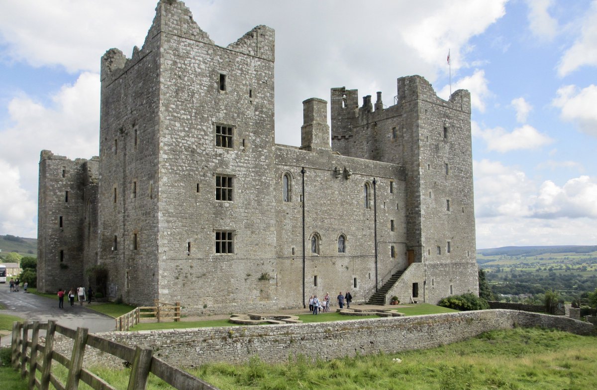 Yorkshire has plenty of attractions to see and explore.

Despite being partially slighted by Cromwell's men during the Civil War siege, Bolton Castle is definitely one to tick off the list.

Find out more here:
thewensleydalehotel.com/attractions.ht…
