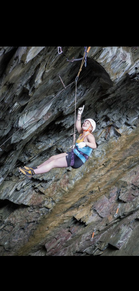 Loving this picture of me topping out Fast and Furious (D10) last week. Can't wait to find another route to tick and feel the rush topping a route again. Thanks Andrew Rutherford for the amazing shots 💪⛏<a href="/lyonequipment/">Lyon Equipment</a> <a href="/Petzl/">Petzl</a> <a href="/lasportivatwitt/">La Sportiva</a> @MONTANEuk <a href="/ThisGirlCanUK/">This Girl Can</a> <a href="/tgcclimb/">#ThisGirlCanClimb</a>