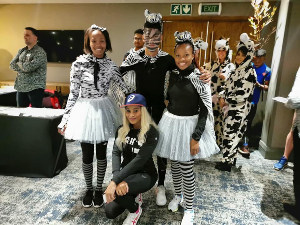 Endurocad's tweet photo. #50daystogo countdown press conference! We are ready!!! Our Zebra's will be showing GEES at the supporter zone (on a Liesbeek parkway opposite Hartleyvale) on the 15th September! 🦓🦓🦓🦓 @CTMarathon
#run4change #runningforacause #Charity #zebraprint #runlearnrepeat https://t.co/7ClanccYgD