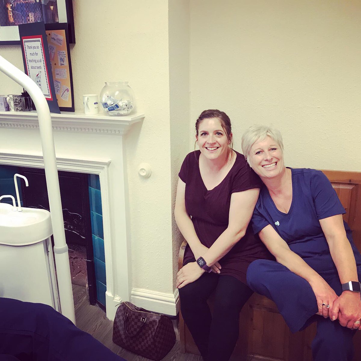 Today we took a giant stride into the world of #digitaldentistry as we received training on our new #trios3 dental scanner. This should reduce or eliminate the need for conventional impressions. Many thanks to Hollie from <a href="/StraumannUK/">Straumann UK</a>  for your expertise #dentist #abingdon