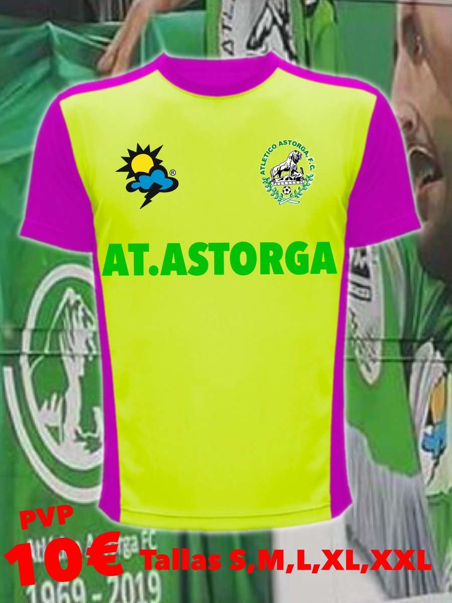 latormenta_'s tweet image. Presentamos la nueva camiseta verde flúor y amarillo flúor PVP 10€ @AtleticoAstorga pre-partido y calentamiento que ya está disponible a la venta en el club y en la tormenta deportes 🔝🔝🌹☀️☁️⚡️