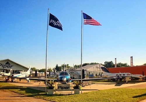 FlyingFishAP's tweet photo. #EAA Day 1 - Stop by booth #140 and meet the family!

 #Piper #PiperAircraft #FreedomOfFlight #MClass #PiperMClass #EAA #EAA18 #OSH18

.
.
.
Keep 'em #flying!
🛒https://t.co/5zphpu7nWL
📞321-514-6811 https://t.co/cBU3JQ6ieR