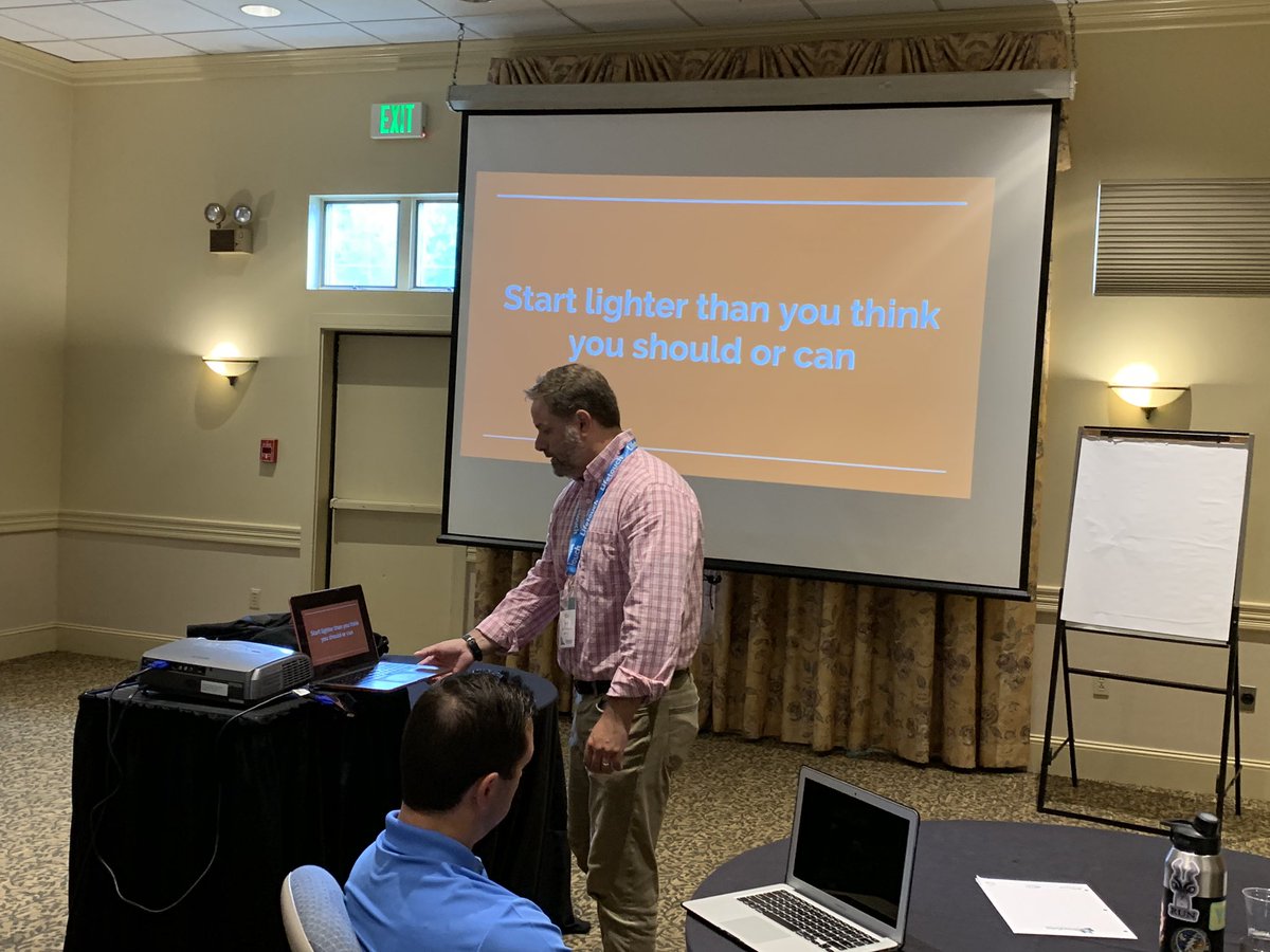 TonySinanis's tweet image. @MichaelBerryEDU  sharing his #SPARKTalk where he is sharing the lessons he learned from his workout regime &amp;amp; how it informed his leadership! WOW! @vtprincipals #VPAAcademy2019