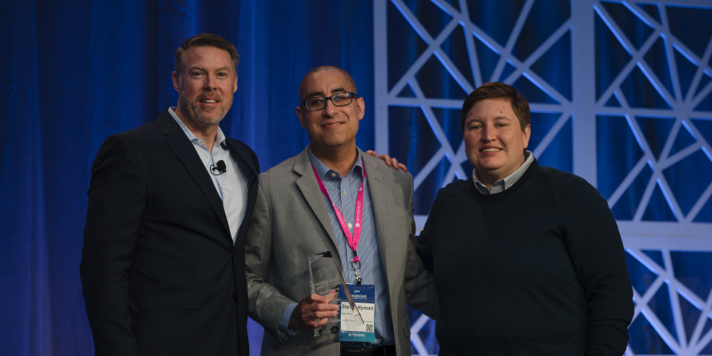 Hobsons's tweet photo. Congratulations to @stonybrooku, winner of the #HSI2019 Match Fit and Education Advances Award! https://t.co/igP7K9LyfS