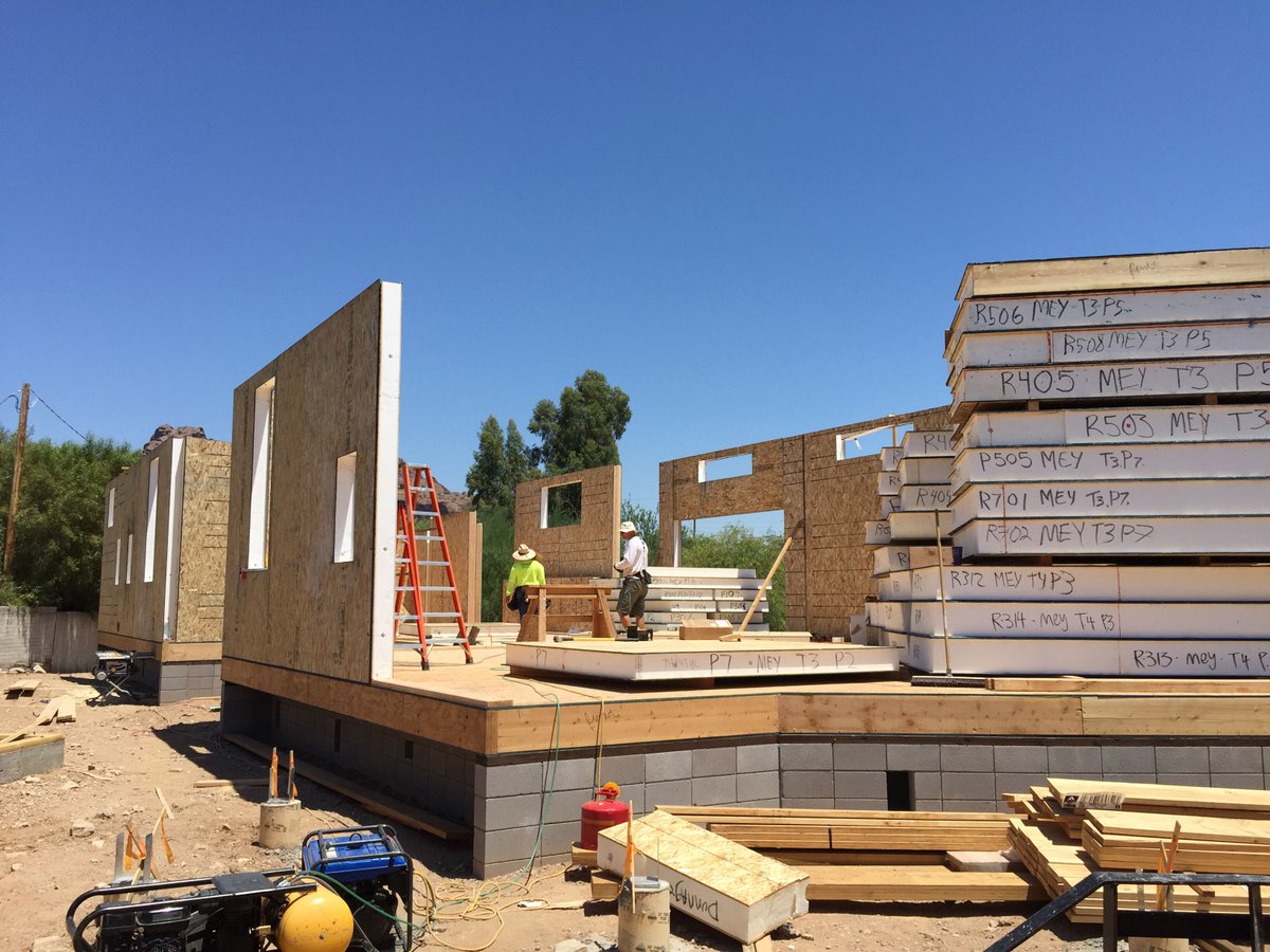 PremierSIPs's tweet image. Does the ability to shave weeks or months off of construction schedules sound good? It should and it&apos;s possible! Start saving time with Structural Insulated Panels: bit.ly/2JQyK6A #contractors #sipconstruction #panelization #constructiontime