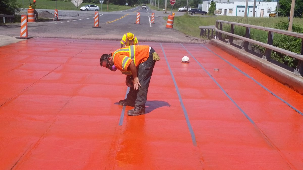 BridgePreserve's tweet photo. Looking for the absolute best highway deck waterproofing? Learn about our process online
https://t.co/6YGYiWGH3a

@VersaFlex
#bridge #highways #waterproofing #specialtycoatings #protectivecoatings #infrastructure #transportation #bridgedeck #orange #dot https://t.co/8i7ApVNTYI