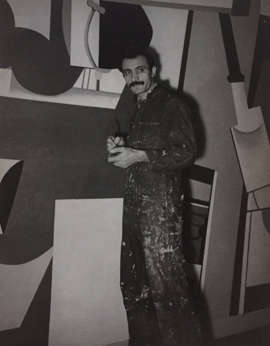 It’s been a busy week for our galleries! We de-installed and a photograph of Gorky from the Archive of American Art and replaced it with a loan from the Frances and Mulhall Achilles Library and Archives. We also rotated textiles as part of our preservation efforts.