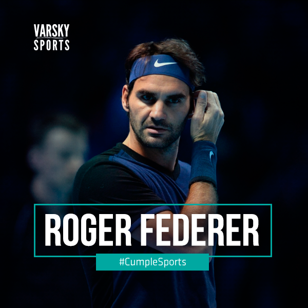 Hoy es la Navidad del tenis Mundial. #CumpleSports, aunque no parezca, el Maestro Roger Federer. Patrimonio de la humanidad.