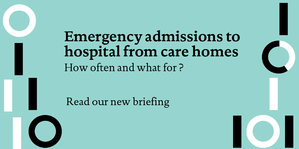 HealthFdn's tweet photo. Over four in ten emergency admissions to hospital involving care home residents could potentially be avoided with better care in the community, according to our latest #ImprovementAnalytics Unit research.
Read our briefing: https://t.co/myPItKFO7V https://t.co/QjP7wetMTy