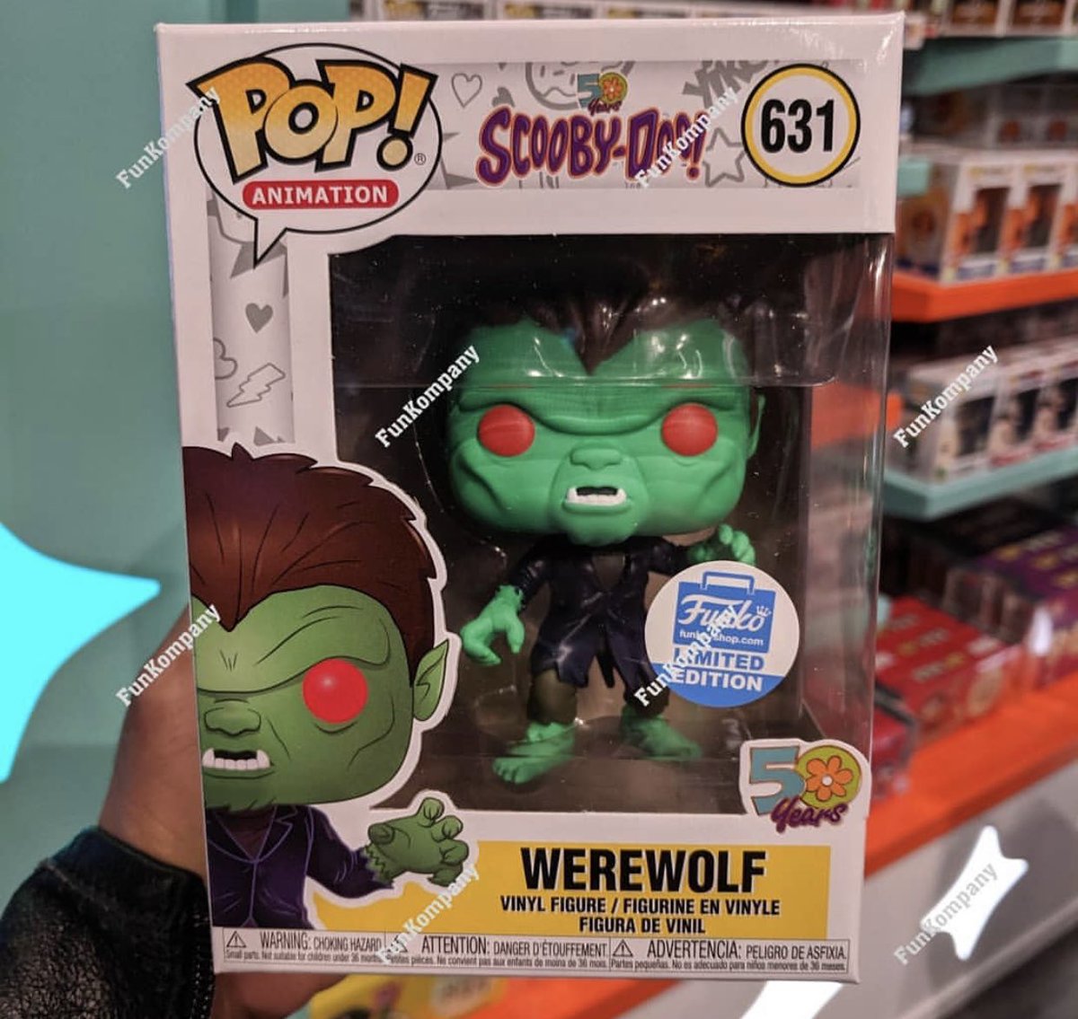 funko pop scooby doo werewolf