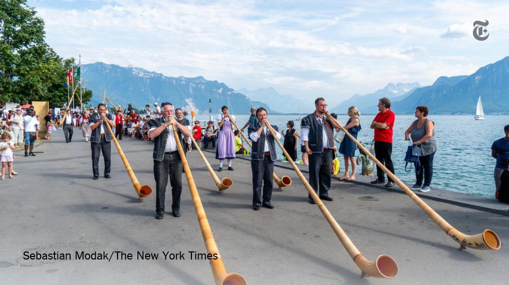 Flamboyant costumes, a show that rivals the most extravagant Olympic opening ceremony and wine everywhere: This is the #Fêtedesvignerons in Vevey, Switzerland as experienced by 52 Places Traveler <a href="/sebmodak/">Sebastian Modak</a>. nyti.ms/2SU1ZqS