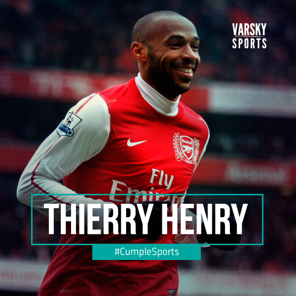 Genio, talento y clase sin igual. Multicampeón Francia-Mónaco-Arsenal-Barça #CumpleSports Thierry Henry
