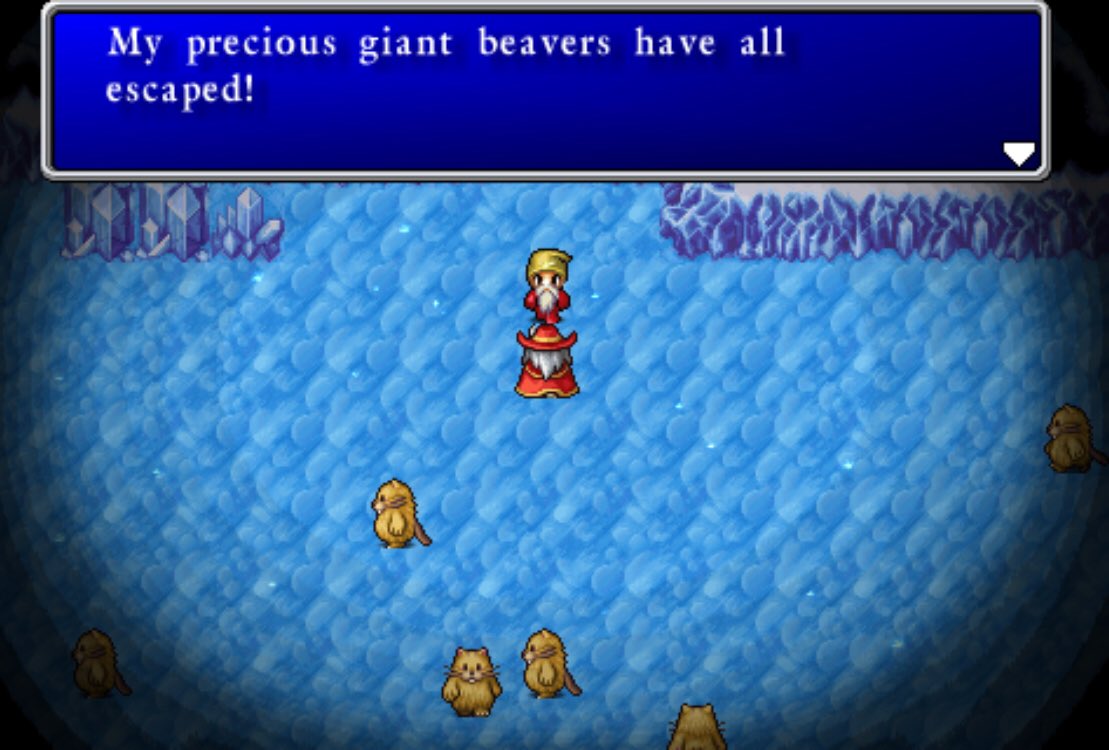 everysingleff's tweet image. Beavers. #everysinglefinalfantasy #everysingleff #finalfantasy #squareenix