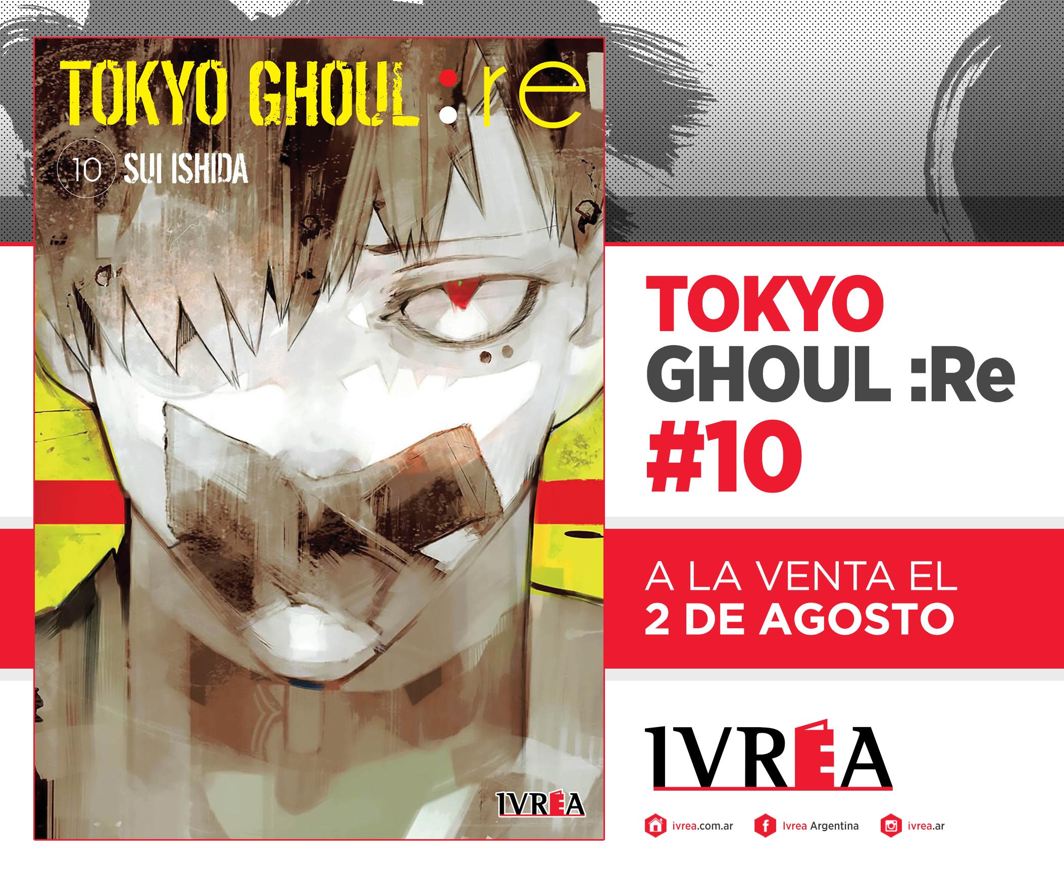 Ivrea Argentina Este Viernes Sale Tokyo Ghoul Re 10 Luego De Heredar El Deseo Del Anterior Rey De Un Ojo Y Recuperar Sus Recuerdos Kaneki Se Dirige A La Cafeteria