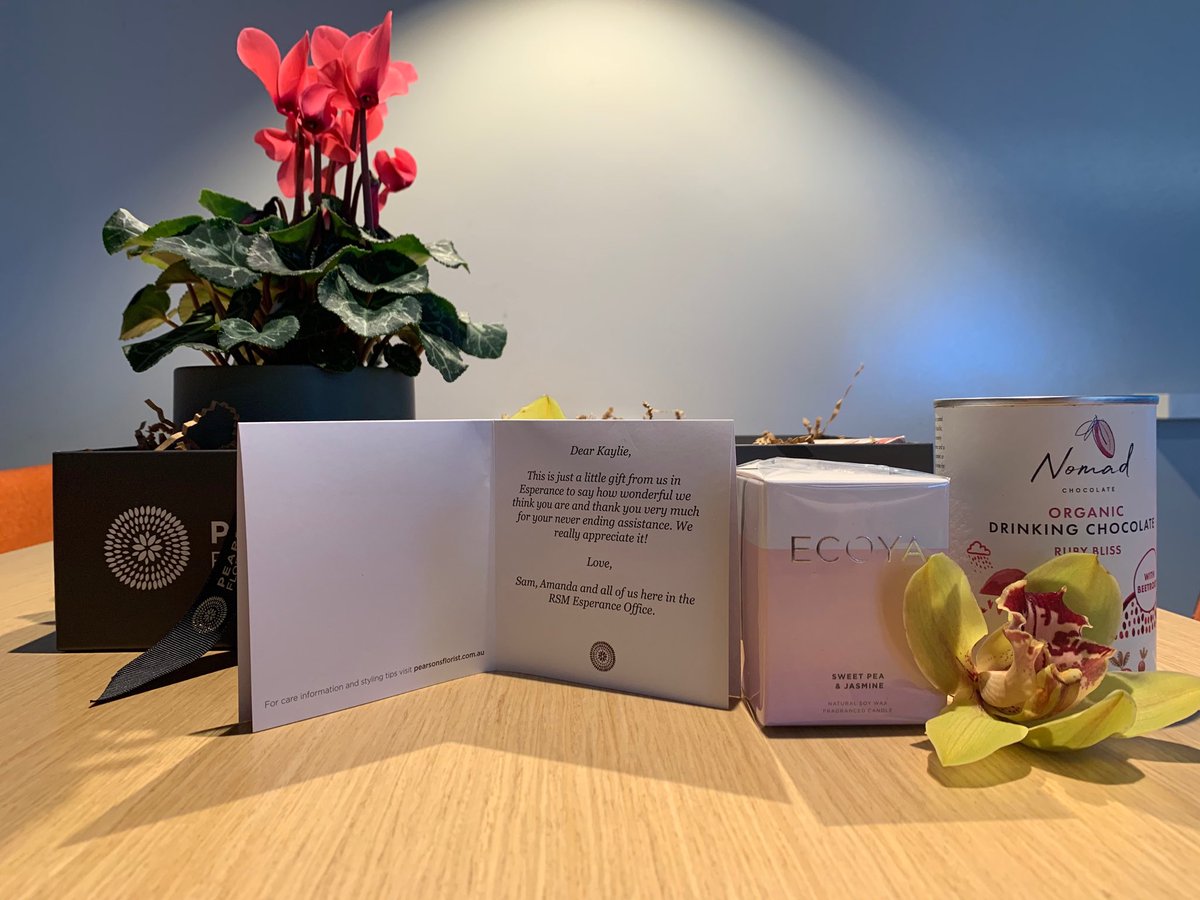 I couldn’t think of a better way to kick off the new (Intuit) year. Thank you so much to the amazing ⁦⁦<a href="/RSM_au/">RSM Australia</a>⁩ office in Esperance! You have absolutely made my week 💚 ⁦<a href="/QuickBooksAU/">QuickBooks Australia</a>⁩