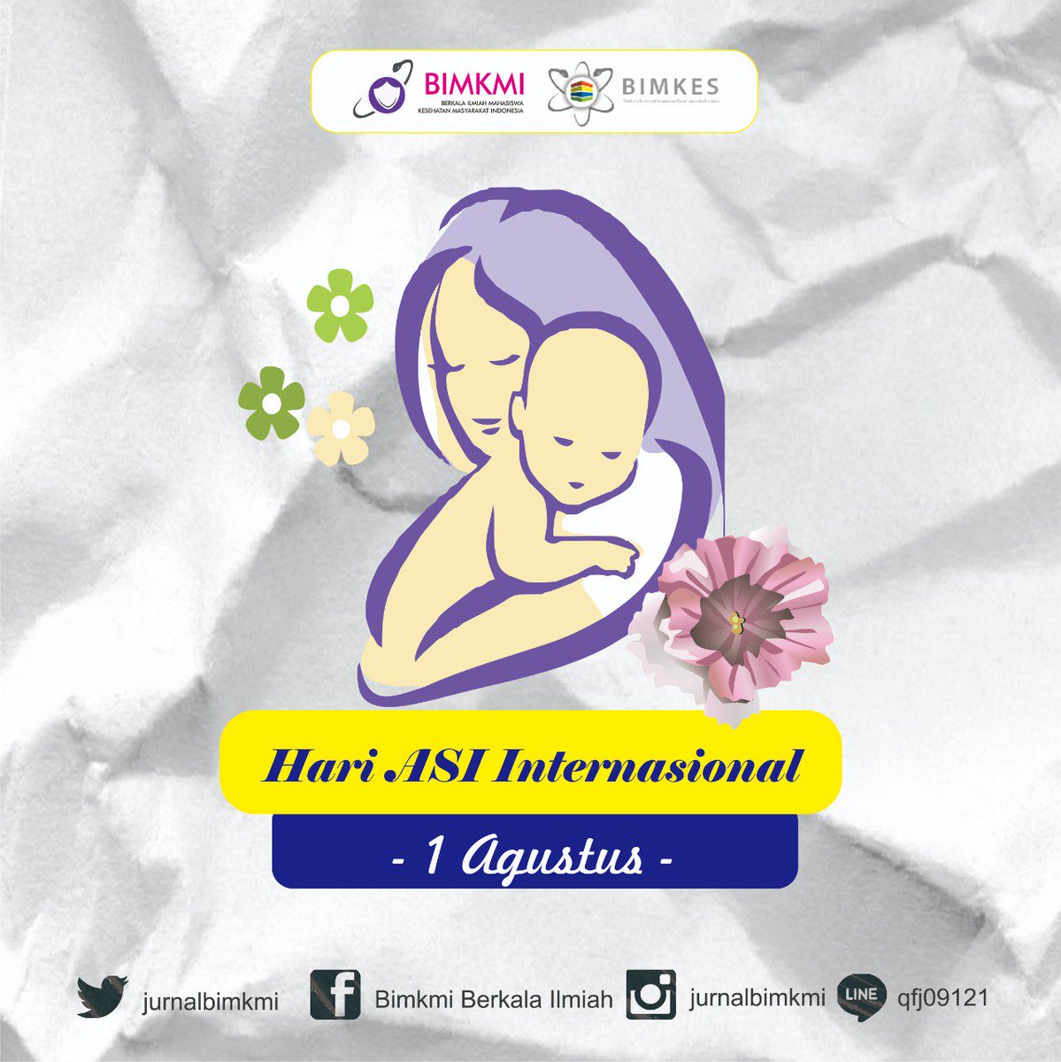 Dalam keadaan yang miskin, Air susu ibu adalah hadiah satu-satunya yg dibutuhkan seorang anak. Selamat hari Asi sedunia💕 ketulusanmu yang membuat kami tumbuh sampai saat ini.. 

#hariasisedunia #asiekslusif #bimkmi #bimkmimengangkasa