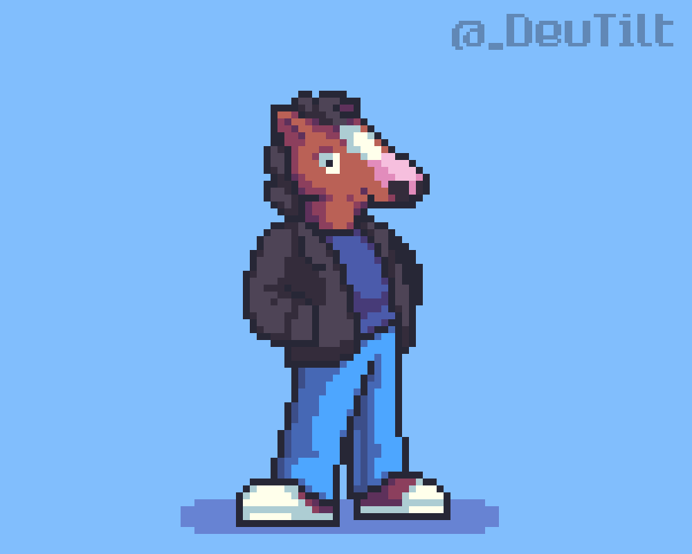 _DeuTilt's tweet photo. Boojack, pedido do mito @pixel_quadrado <3
#PixelArt #Boojack https://t.co/2Q1QhJl1Va