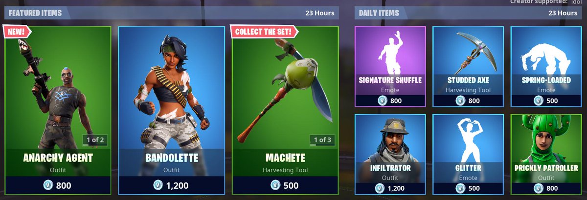 idolFNBR's tweet photo. Сreator code: idol
01.08.19
#fortnite #ps4 #gamer #memes #fortnitebr #pc #dankmemes #fortniteclips #fortnitememes #videogames #memesdaily #follow #game #funnymemes #edgymemes #fortniteleaks #фортнайт #ItemShop #FortniteWorldCup #Fortnitemobile #firstfortbytes https://t.co/fejweaRqc5