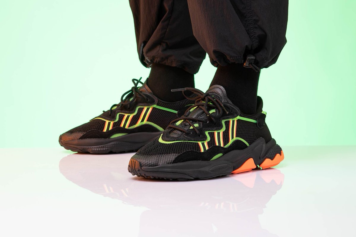 adidas ozweego orange black