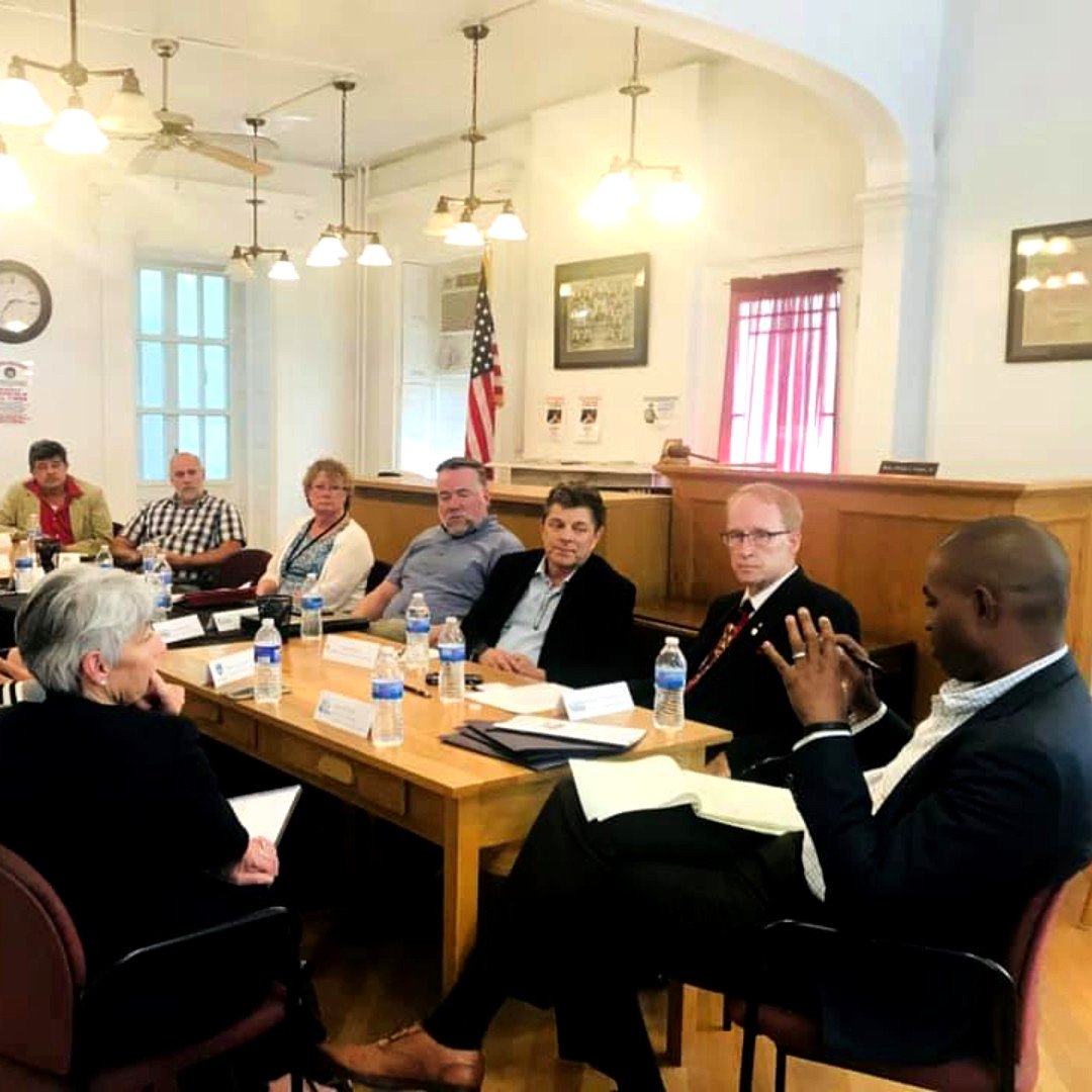 NYSCAA's tweet photo. Community Action Agency (CAA) Executive Directors from Fulmont, Schoharie, Otsego and Ulster County CAAs and #NYSCAA met with Congressman @repdelgado yesterday to discuss the services provided by the CAAs and the impacts CAAs make in their communities #becommunityaction #advocacy https://t.co/gq3uqPDG9Z