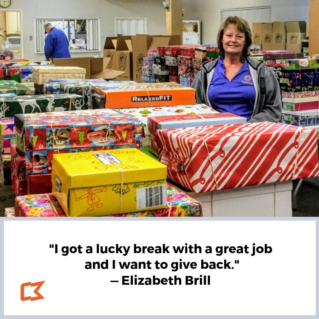 CompassMade's tweet image. Elizabeth Brill brings so much to our Compass family beyond her responsibilities as the Senior Inside Sales Supervisor. She leads the company’s social good work, including our Samaritan’s Purse Operation Christmas Child project. Meet Elizabeth Brill: ow.ly/YaXt50vfsST