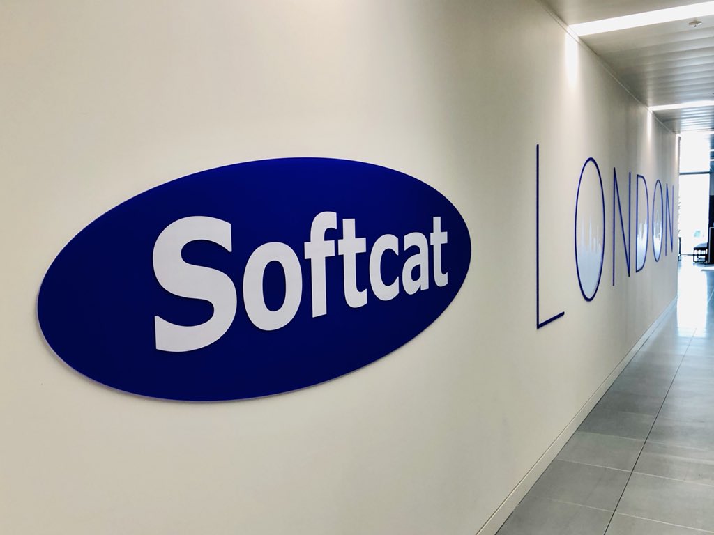 ColinBrw's tweet photo. So today marks the end of another FY for @softcat. Another record-breaking one &amp; I’m not giving any secrets away when I say that. As @martinhellawell always told me, if we’re not breaking records, we’re going backwards! Huge thanks to all of our staff, customers and partners 💜 https://t.co/XRV4SjON98