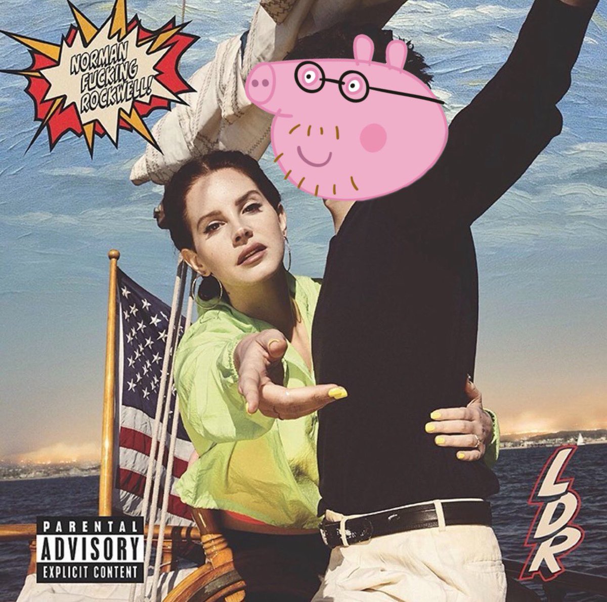 pepcrave's tweet photo. .@LanaDelRey has announced a release date for upcoming album ‘Norman Fucking Rockwell!’. The album is set to release on August 30. https://t.co/YPalz0wtDX