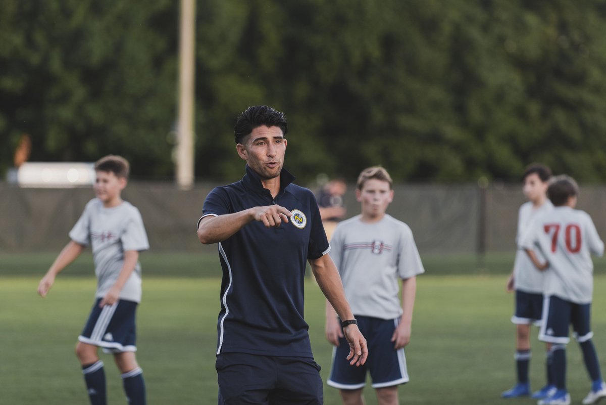 NashvilleSC's tweet photo. "To see this many kids so involved and wanting to play soccer, it’s such a bright thing for the future, so I’m excited.”

We were up in Hendersonville offering guidance to @TN_United players.

#BandTogetherNSC | https://t.co/0kTlqrSRsa https://t.co/tweBq01m8X