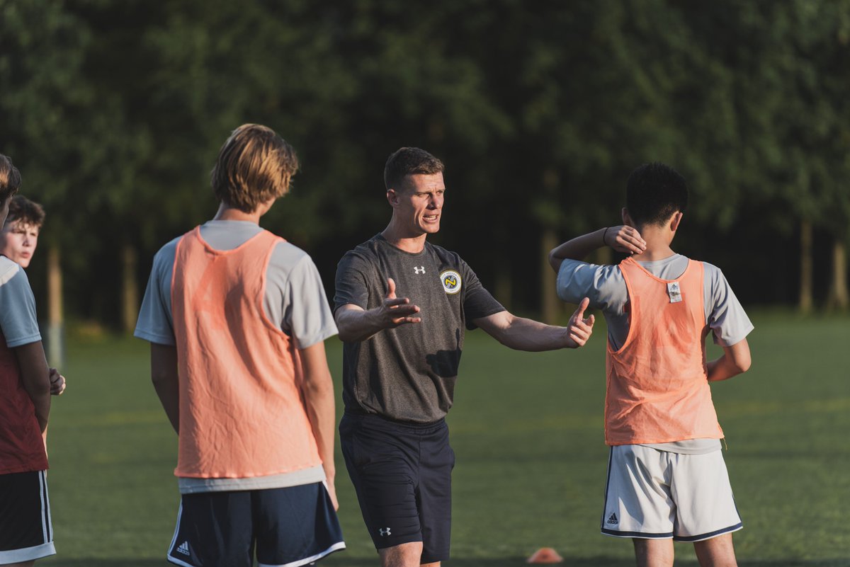 NashvilleSC's tweet photo. "To see this many kids so involved and wanting to play soccer, it’s such a bright thing for the future, so I’m excited.”

We were up in Hendersonville offering guidance to @TN_United players.

#BandTogetherNSC | https://t.co/0kTlqrSRsa https://t.co/tweBq01m8X